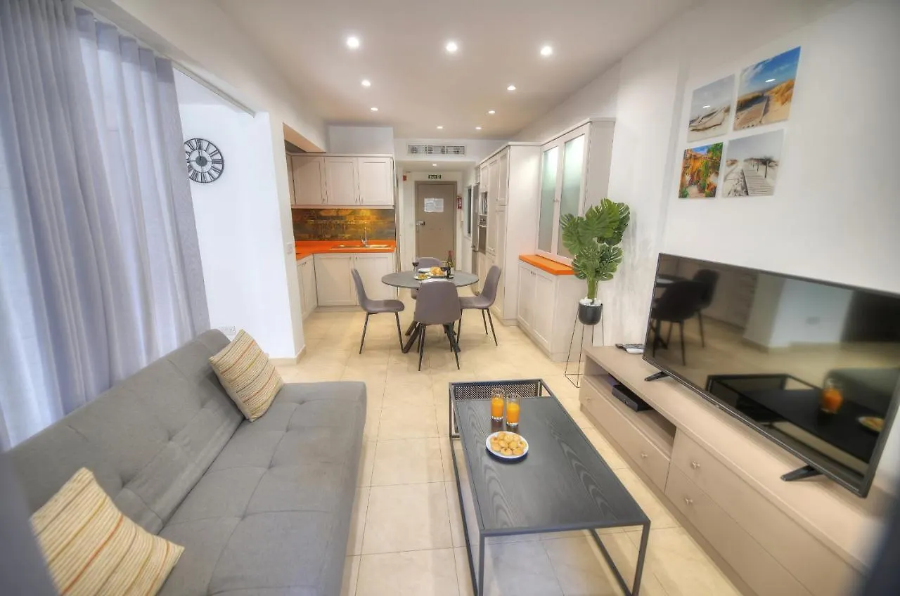 Elegant One Bedroom Apartment With Terrace In Uptown Portomaso Ddif1-4 St. Julian's