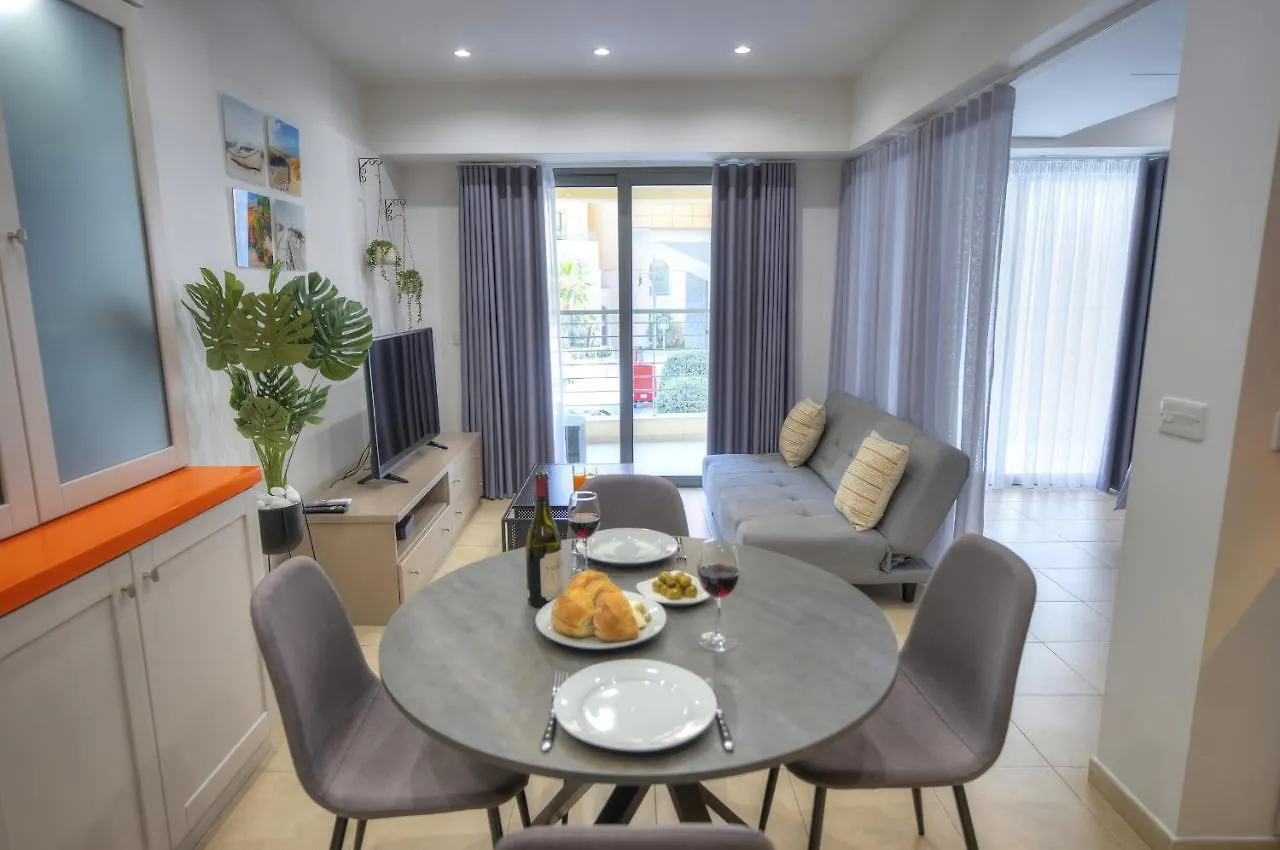 Elegant One Bedroom Apartment With Terrace In Uptown Portomaso Ddif1-4 St. Julian's