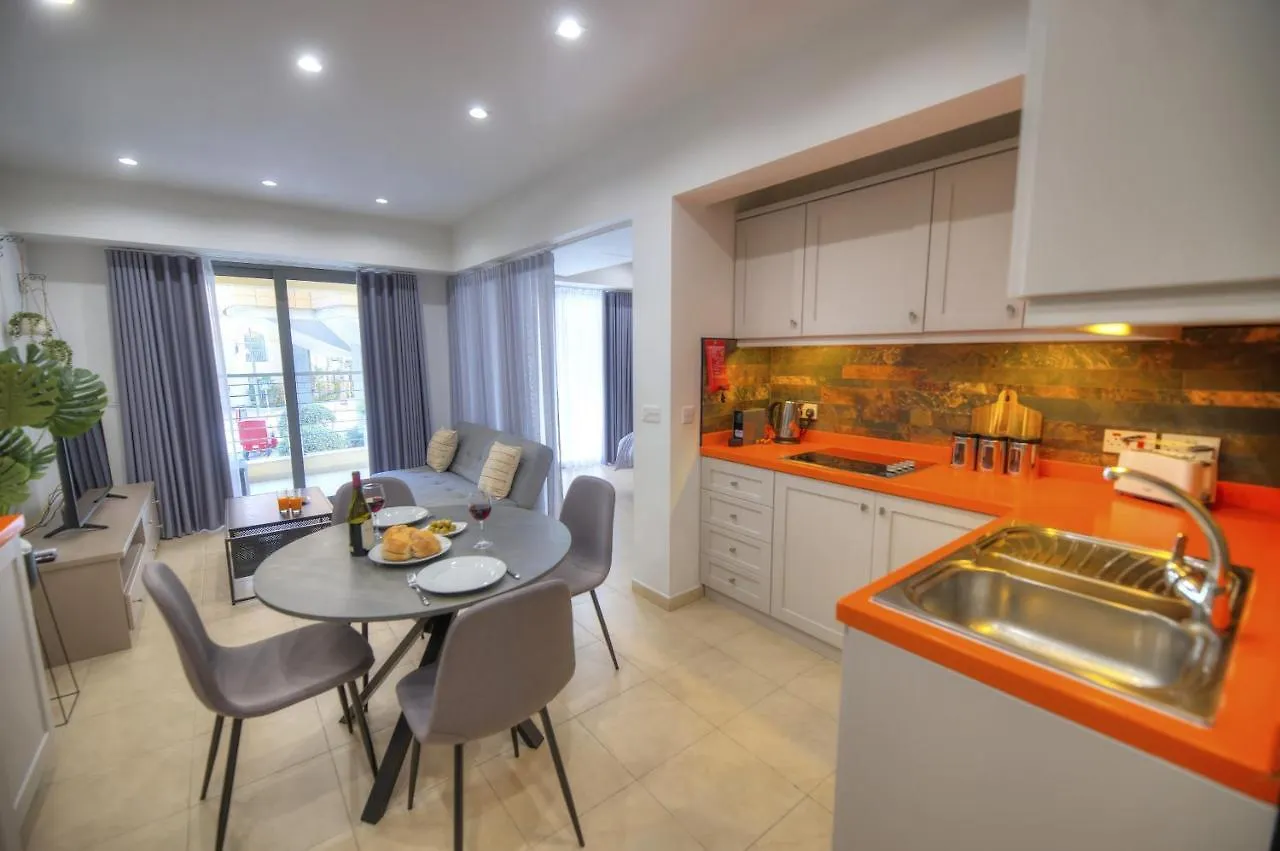 Elegant One Bedroom Apartment With Terrace In Uptown Portomaso Ddif1-4 Saint Julian's